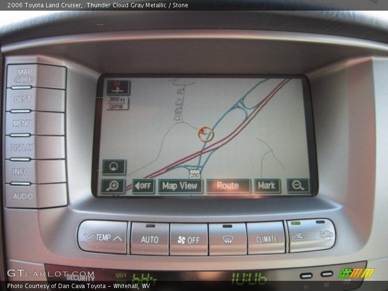 Thunder Cloud Gray Metallic / Stone 2006 Toyota Land Cruiser