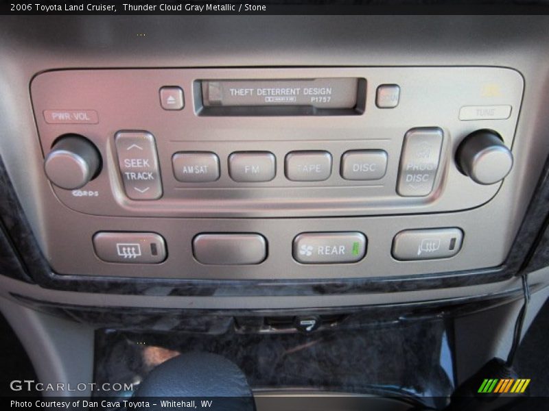 Thunder Cloud Gray Metallic / Stone 2006 Toyota Land Cruiser