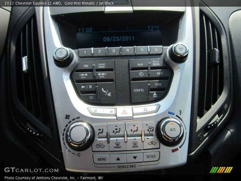 Audio System of 2012 Equinox LS AWD
