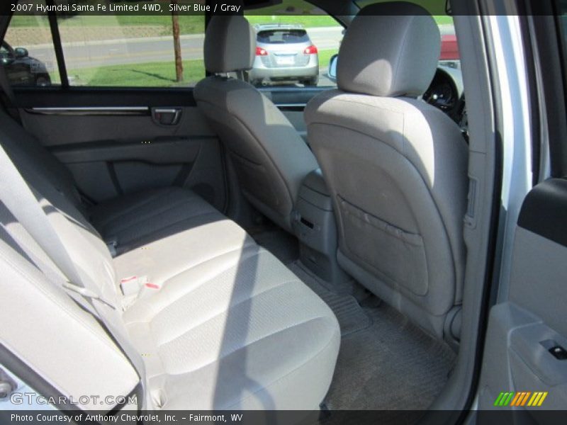 Silver Blue / Gray 2007 Hyundai Santa Fe Limited 4WD