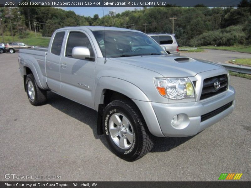 Silver Streak Mica / Graphite Gray 2006 Toyota Tacoma V6 TRD Sport Access Cab 4x4