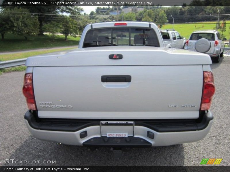Silver Streak Mica / Graphite Gray 2006 Toyota Tacoma V6 TRD Sport Access Cab 4x4