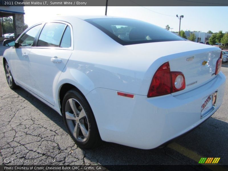 Summit White / Ebony 2011 Chevrolet Malibu LT
