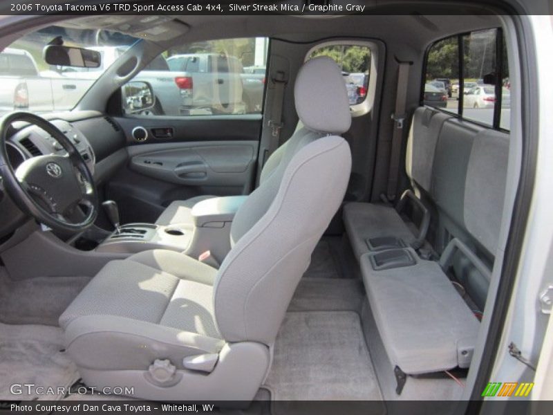 Silver Streak Mica / Graphite Gray 2006 Toyota Tacoma V6 TRD Sport Access Cab 4x4