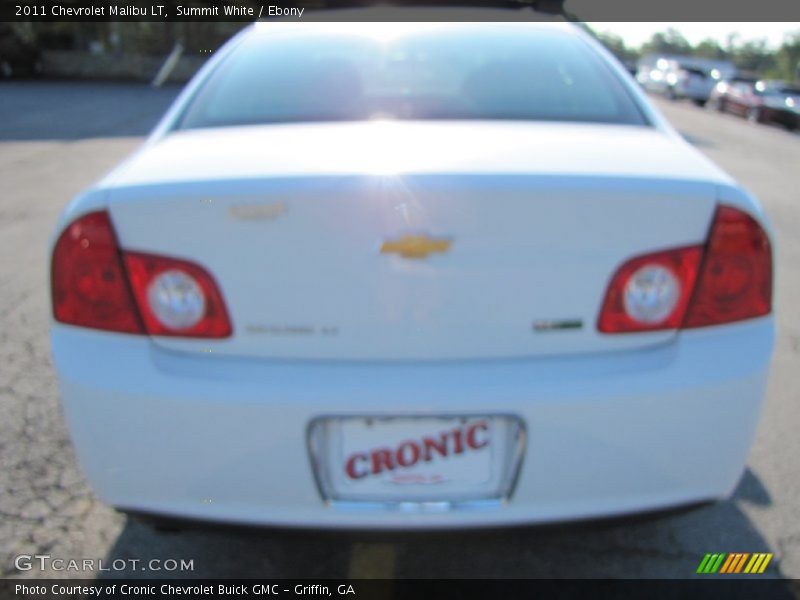 Summit White / Ebony 2011 Chevrolet Malibu LT