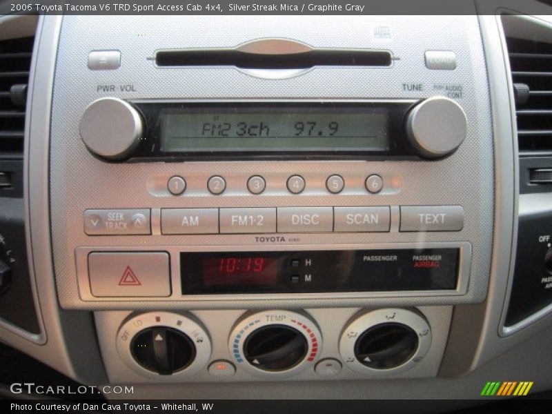 Silver Streak Mica / Graphite Gray 2006 Toyota Tacoma V6 TRD Sport Access Cab 4x4