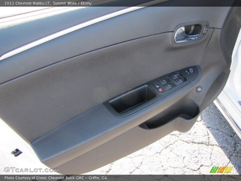 Summit White / Ebony 2011 Chevrolet Malibu LT