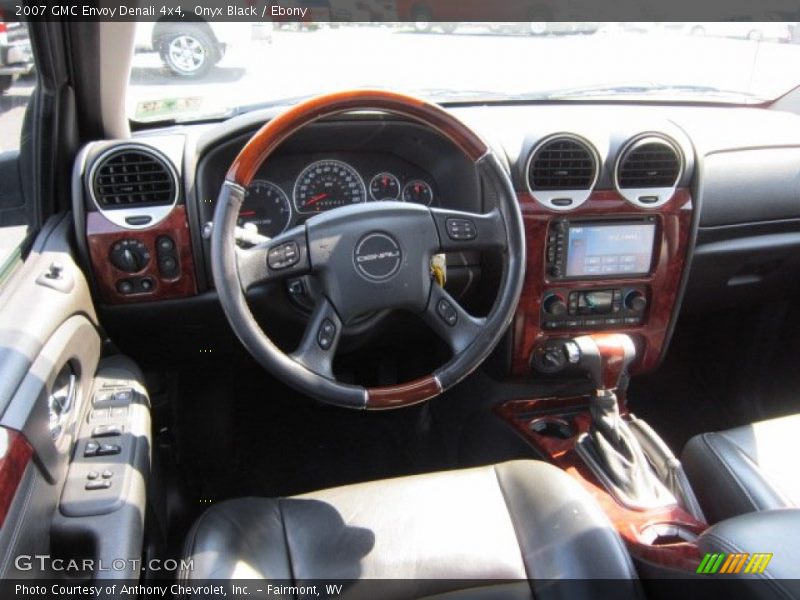 Onyx Black / Ebony 2007 GMC Envoy Denali 4x4