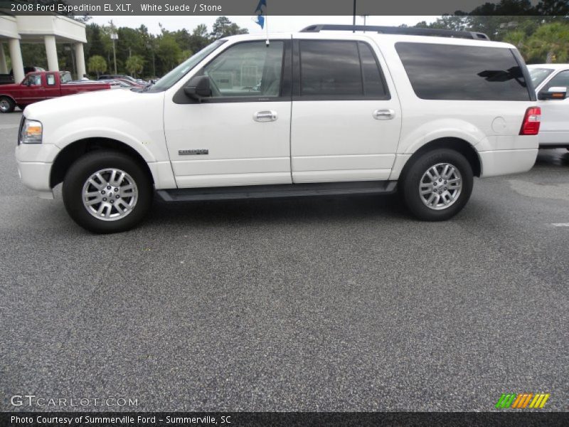 White Suede / Stone 2008 Ford Expedition EL XLT