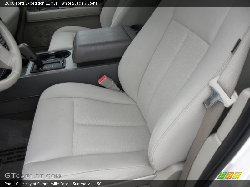 White Suede / Stone 2008 Ford Expedition EL XLT