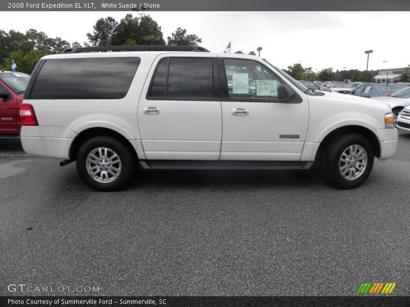 White Suede / Stone 2008 Ford Expedition EL XLT