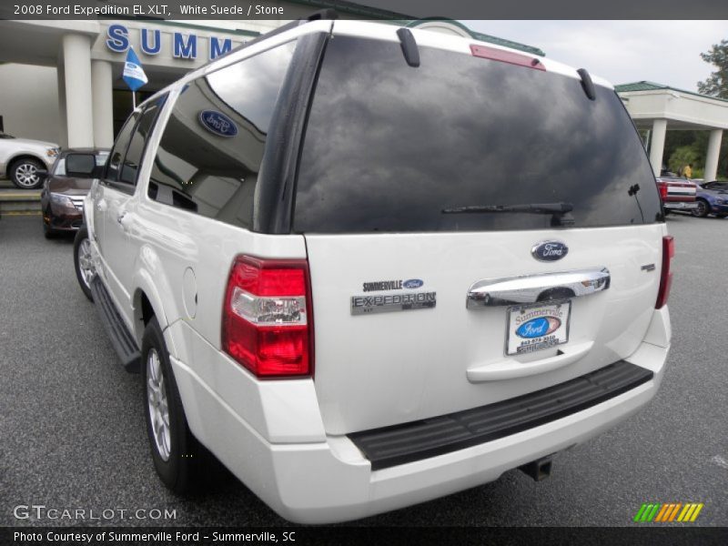 White Suede / Stone 2008 Ford Expedition EL XLT