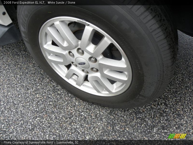 White Suede / Stone 2008 Ford Expedition EL XLT