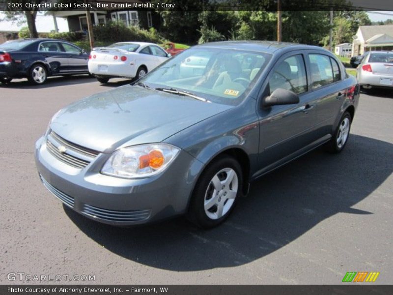 Blue Granite Metallic / Gray 2005 Chevrolet Cobalt Sedan