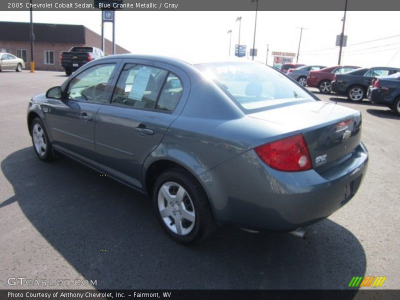 Blue Granite Metallic / Gray 2005 Chevrolet Cobalt Sedan