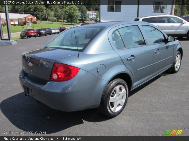 Blue Granite Metallic / Gray 2005 Chevrolet Cobalt Sedan