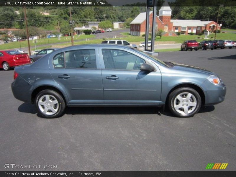 Blue Granite Metallic / Gray 2005 Chevrolet Cobalt Sedan
