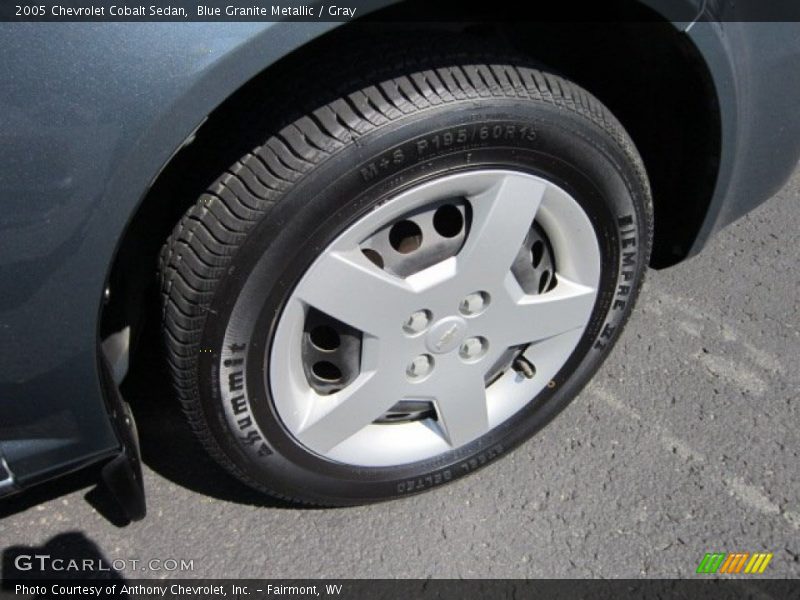 Blue Granite Metallic / Gray 2005 Chevrolet Cobalt Sedan