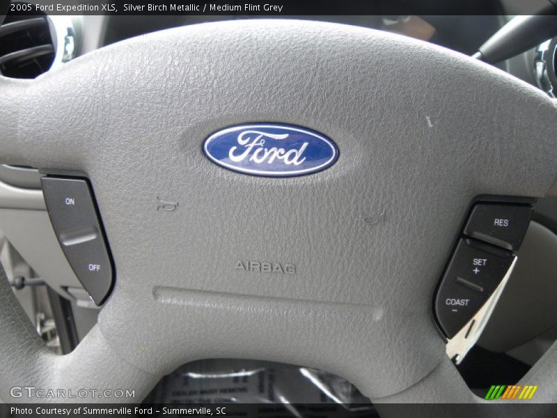 Silver Birch Metallic / Medium Flint Grey 2005 Ford Expedition XLS