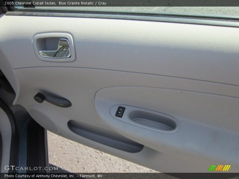 Blue Granite Metallic / Gray 2005 Chevrolet Cobalt Sedan