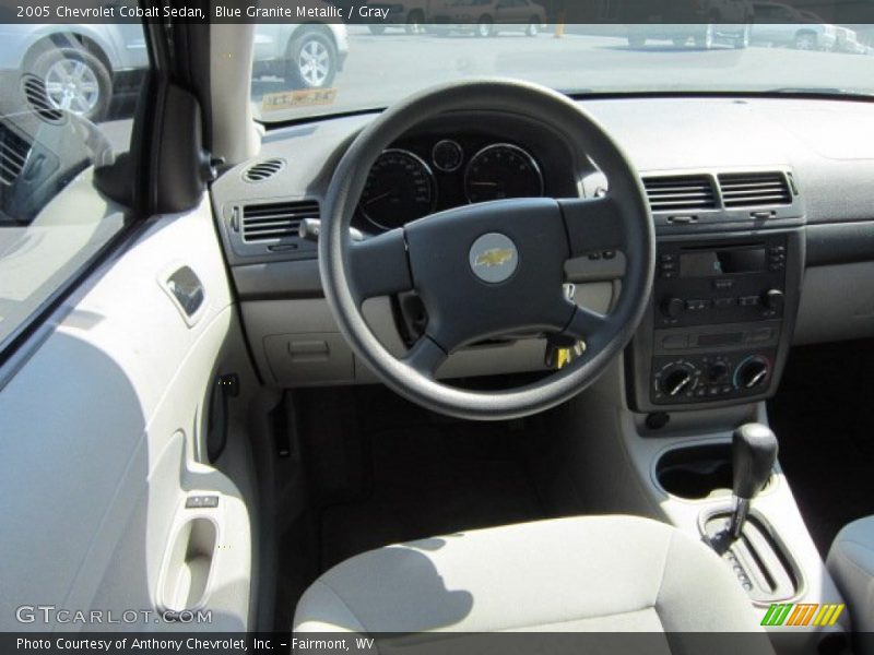 Blue Granite Metallic / Gray 2005 Chevrolet Cobalt Sedan
