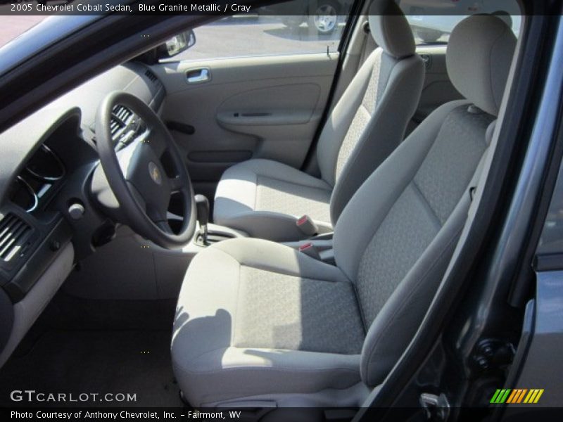 Blue Granite Metallic / Gray 2005 Chevrolet Cobalt Sedan