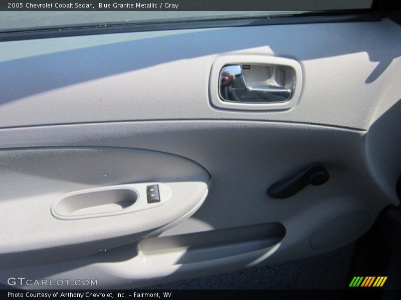 Blue Granite Metallic / Gray 2005 Chevrolet Cobalt Sedan