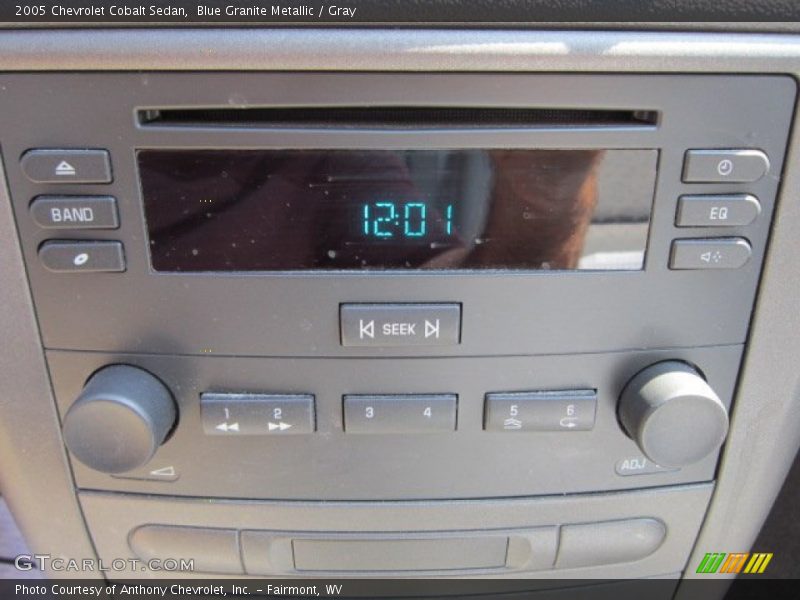 Blue Granite Metallic / Gray 2005 Chevrolet Cobalt Sedan