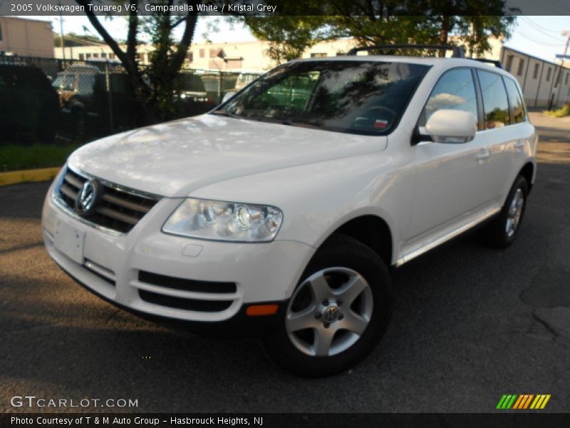 Campanella White / Kristal Grey 2005 Volkswagen Touareg V6