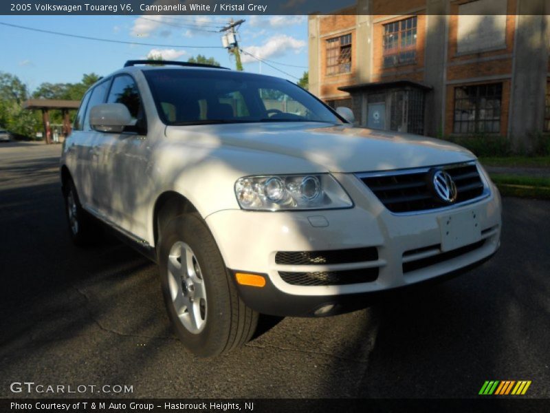 Campanella White / Kristal Grey 2005 Volkswagen Touareg V6