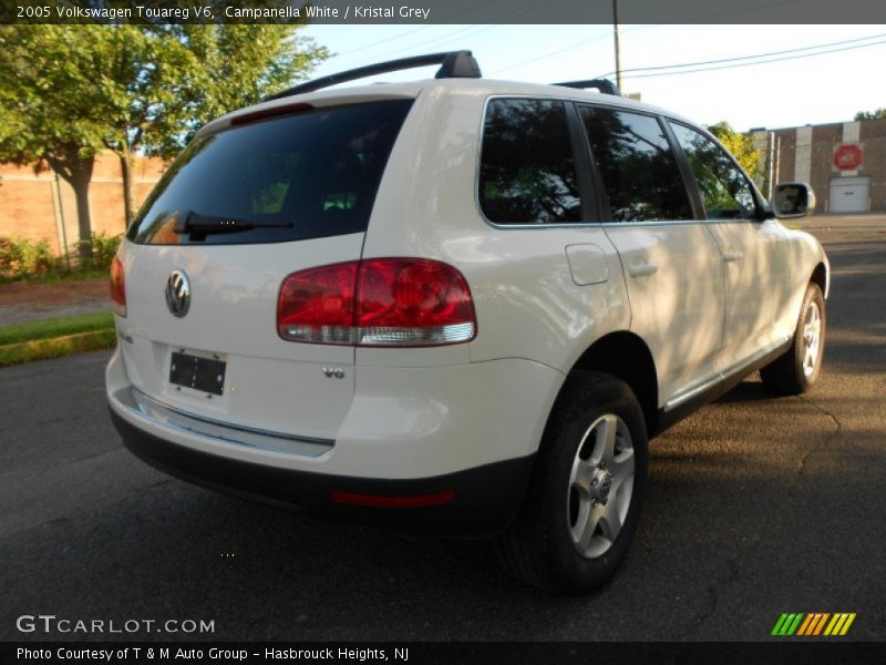 Campanella White / Kristal Grey 2005 Volkswagen Touareg V6