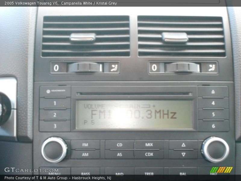 Campanella White / Kristal Grey 2005 Volkswagen Touareg V6