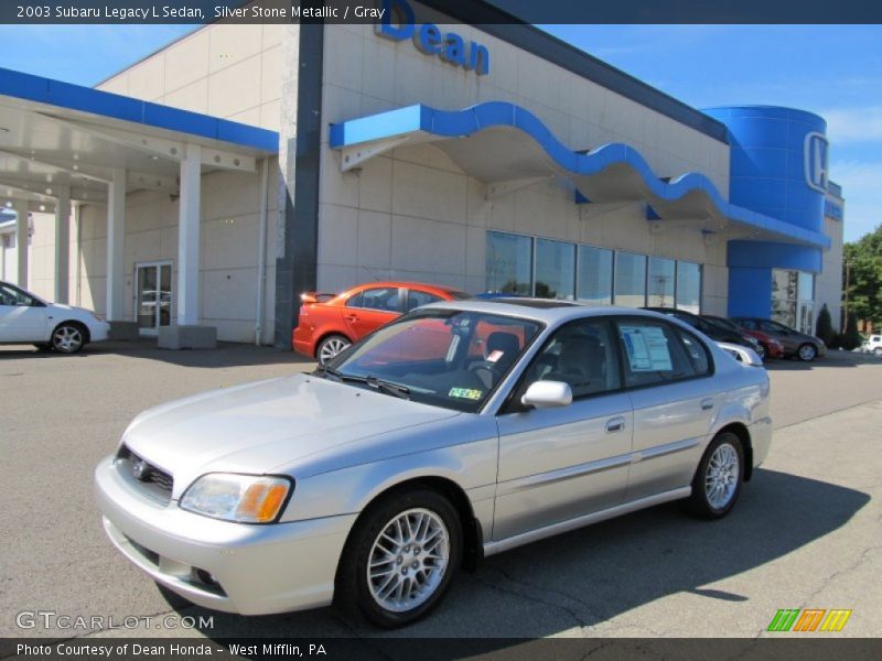 Silver Stone Metallic / Gray 2003 Subaru Legacy L Sedan