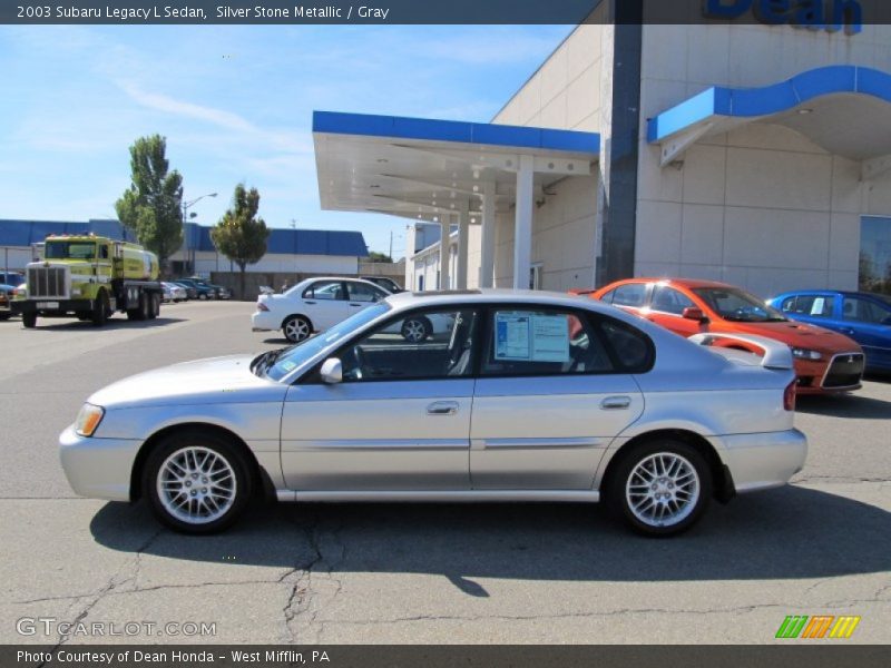 Silver Stone Metallic / Gray 2003 Subaru Legacy L Sedan