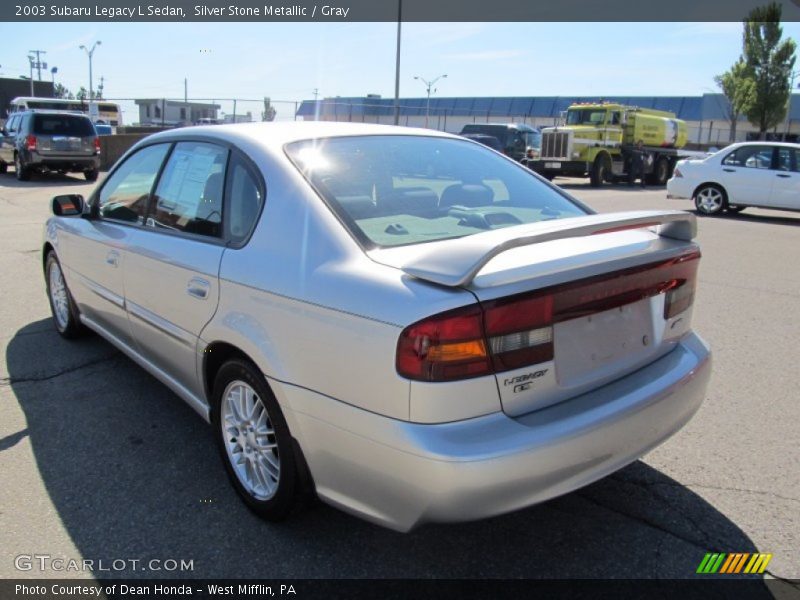 Silver Stone Metallic / Gray 2003 Subaru Legacy L Sedan