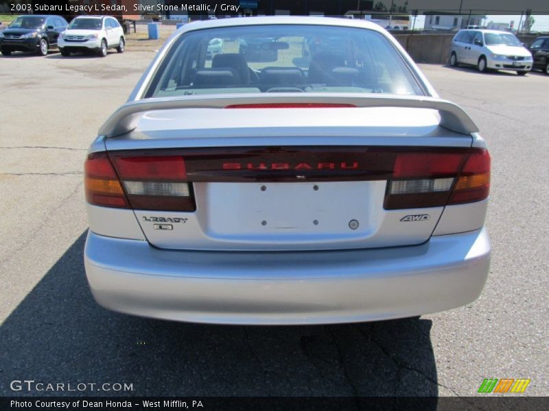 Silver Stone Metallic / Gray 2003 Subaru Legacy L Sedan