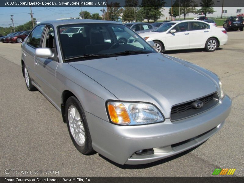 Silver Stone Metallic / Gray 2003 Subaru Legacy L Sedan
