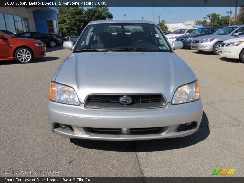 Silver Stone Metallic / Gray 2003 Subaru Legacy L Sedan