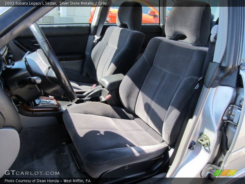 Silver Stone Metallic / Gray 2003 Subaru Legacy L Sedan