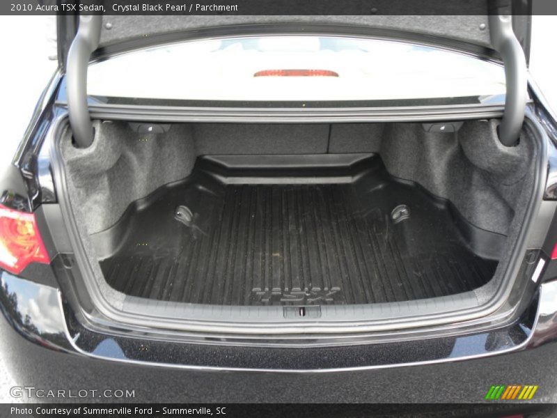 Crystal Black Pearl / Parchment 2010 Acura TSX Sedan