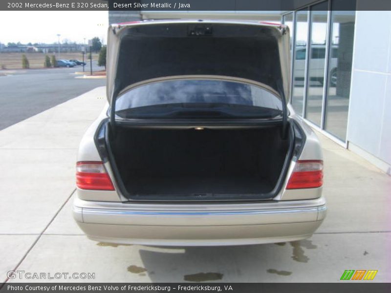 Desert Silver Metallic / Java 2002 Mercedes-Benz E 320 Sedan