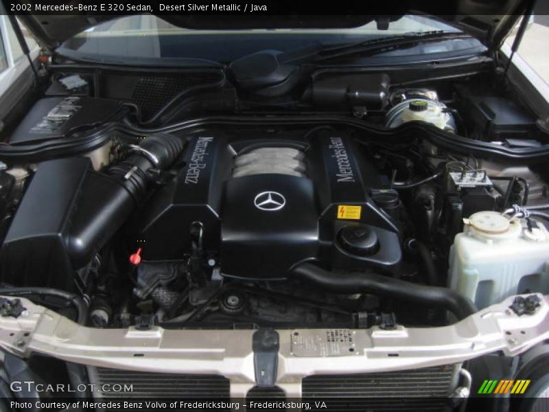 Desert Silver Metallic / Java 2002 Mercedes-Benz E 320 Sedan