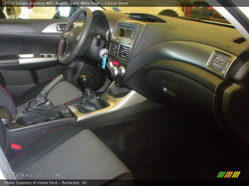 Satin White Pearl / Carbon Black 2010 Subaru Impreza WRX Wagon