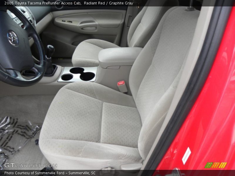 Radiant Red / Graphite Gray 2005 Toyota Tacoma PreRunner Access Cab