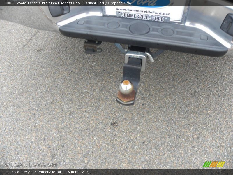 Radiant Red / Graphite Gray 2005 Toyota Tacoma PreRunner Access Cab