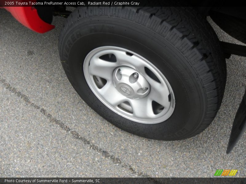 Radiant Red / Graphite Gray 2005 Toyota Tacoma PreRunner Access Cab