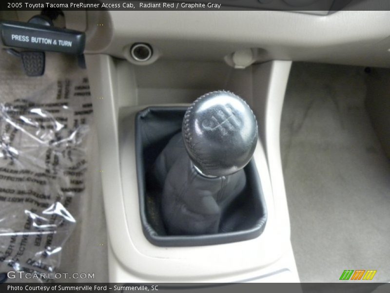 Radiant Red / Graphite Gray 2005 Toyota Tacoma PreRunner Access Cab