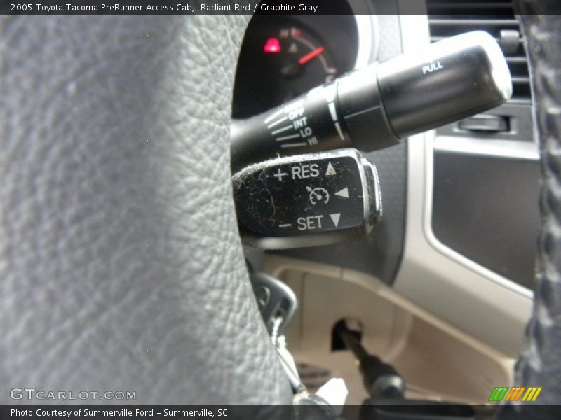 Radiant Red / Graphite Gray 2005 Toyota Tacoma PreRunner Access Cab
