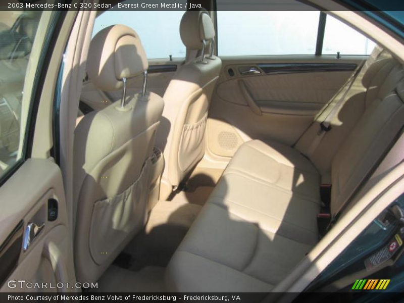 Everest Green Metallic / Java 2003 Mercedes-Benz C 320 Sedan
