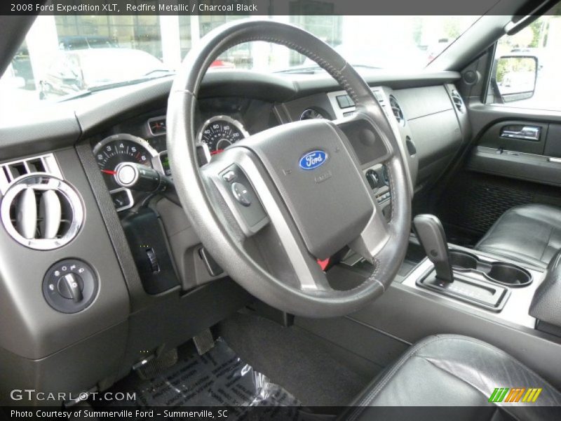 Redfire Metallic / Charcoal Black 2008 Ford Expedition XLT
